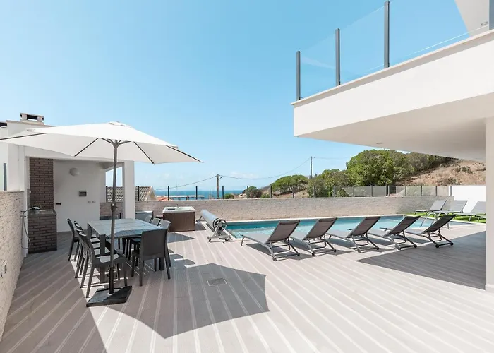 Villa Dino With Ocean View Ribamar (Lourinha)